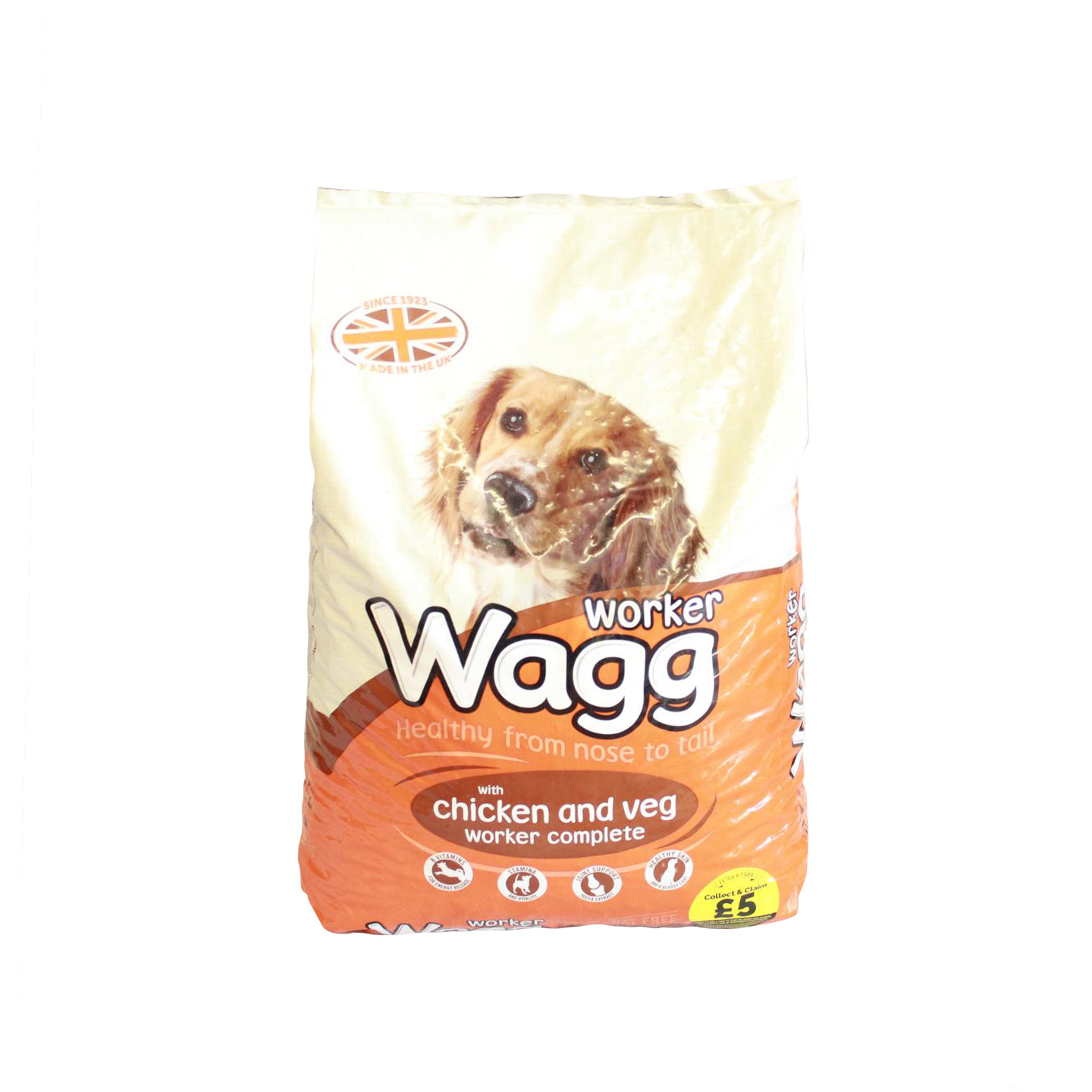 Wagg Worker Dog Food 17kg
